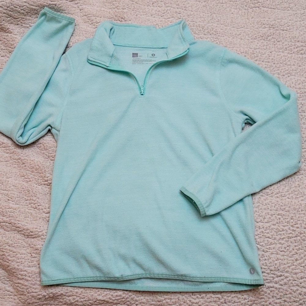 Xersion Girls XL 16 Mint Green Pullover